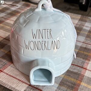 Rae Dunn Winter Wonderland Igloo - Light Blue